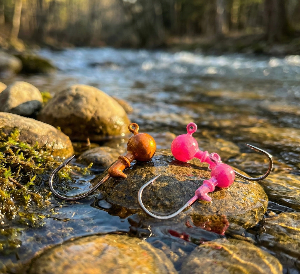 “The Big One” Shrimp Jighead – Built for Monsters (Qty 3)